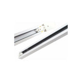 Rail Monophasé pour Spot LED 1m BLANC