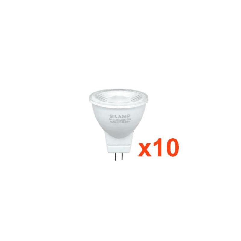 Ampoule LED GU4 / MR11 4W 12V (Pack de 10)