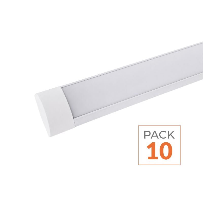 Pack de 10 - Réglette LED 120cm 36W - Silamp France