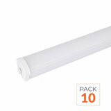 Pack de  10 - Réglette LED étanche 150cm 50W IP65