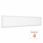 Pack de 4 - Panneau LED Slim 150x30 40W 120lm/W Sans Flicker