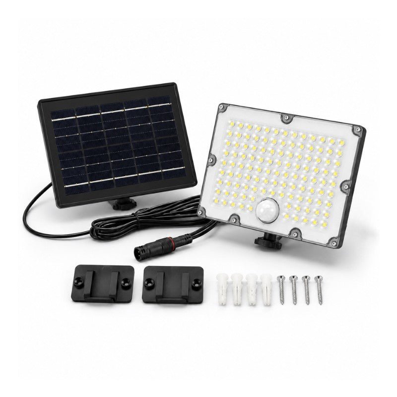 Pack de 40 - Projecteur Led Solaire Extérieur 9W IP65 3-CCT Détecteur de Lumière et de Mouvement - Silamp France