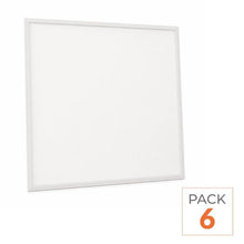 Panneau LED Slim 60x60 32W 130lm/W TRIAC Sans Flicker - Pack de 6