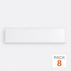 Panneau LED Backlit CCT 120x30 36W 105lm/W - 3000K/4000K/6000K - Pack de 8