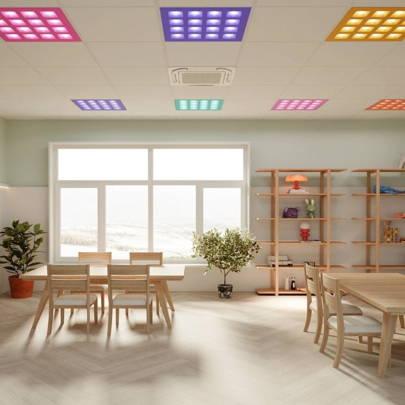 Panneau LED 15 - 36W 60x60cm 140lm/W UGR<16 Blanc - Silamp France