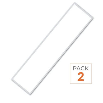 Panneau LED 36W UGR22 120x30cm (Pack de 2) | Éclairage pour Bureau