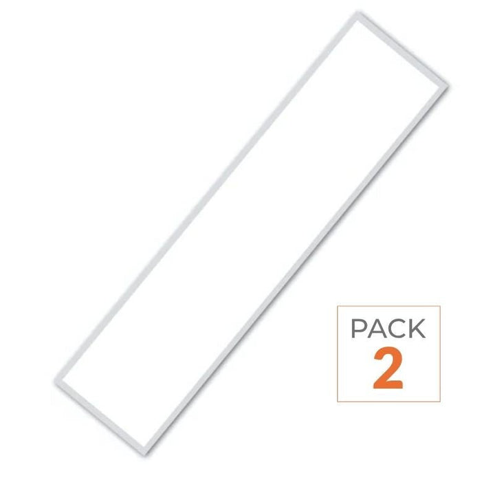 Panneau LED 36W UGR22 120x30cm (Pack de 2) | Éclairage pour Bureau