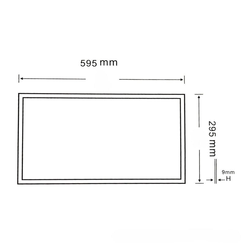 Panneau LED 60x30 36W Blanc (Pack de 2) - Silamp France