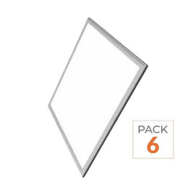 Pack de  6 - Panneau LED 60x60 Slim 36W ALUMINIUM