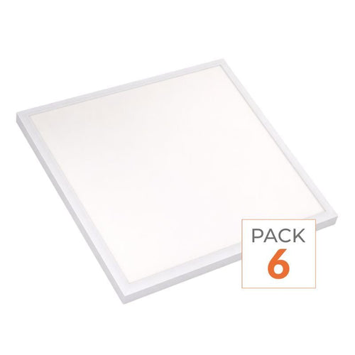 Panneau LED 60x60 Slim 36W BLANC - Pack de 6