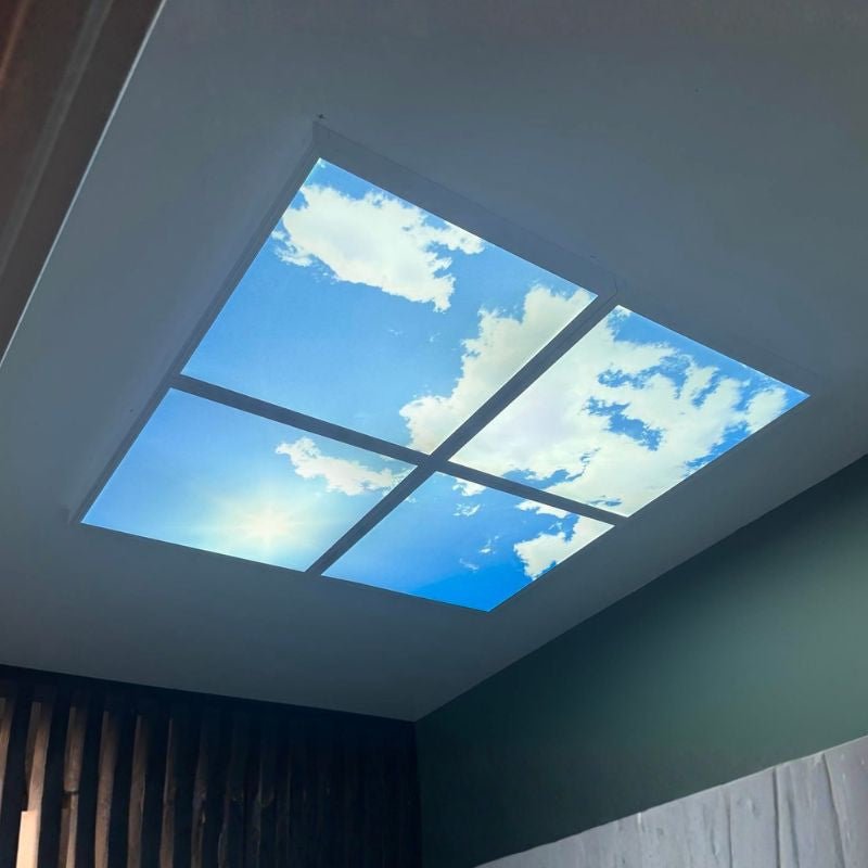 Panneau LED 60x60 Slim 45W CIEL (Pack de 4) - Silamp France