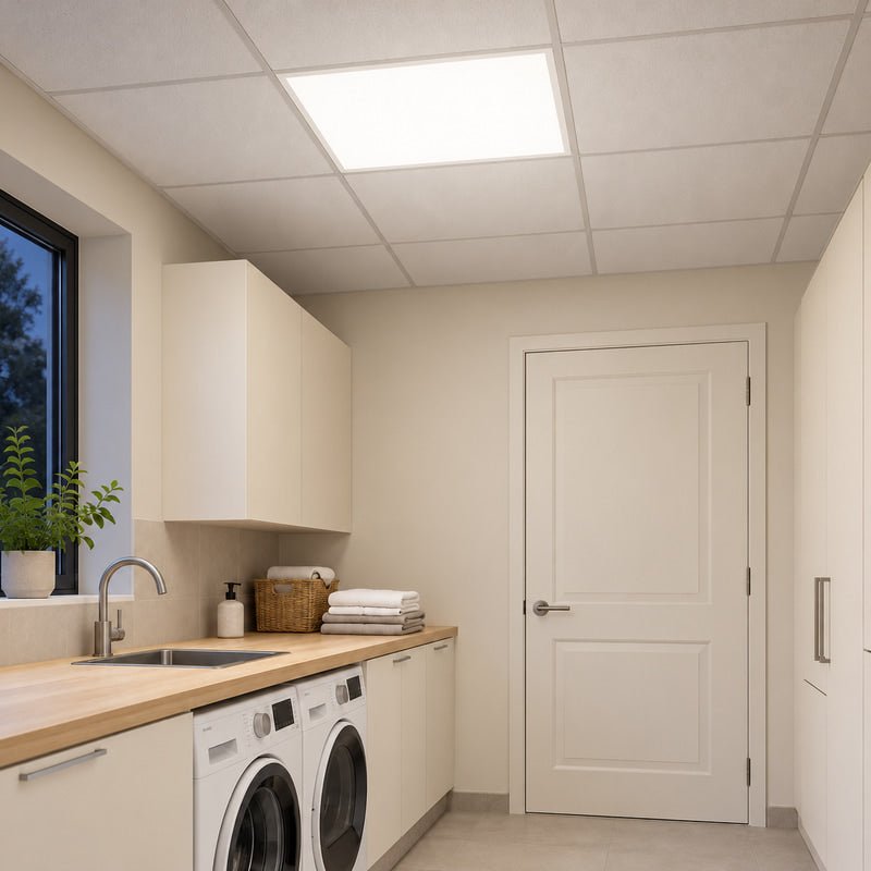 Panneau LED 60x60cm 42W Puissance Ajustable 5620lm CCT IP65 - 3000K/4000K/6500K - Silamp France