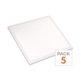 Panneau LED Slim 60x60 40W Blanc - 40000h (Pack de 5)