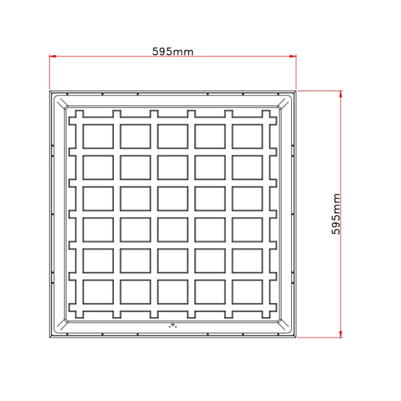 Panneau LED UGR<19 36W 60x60cm (Pack de 2) | Éclairage pour Bureau - Silamp France