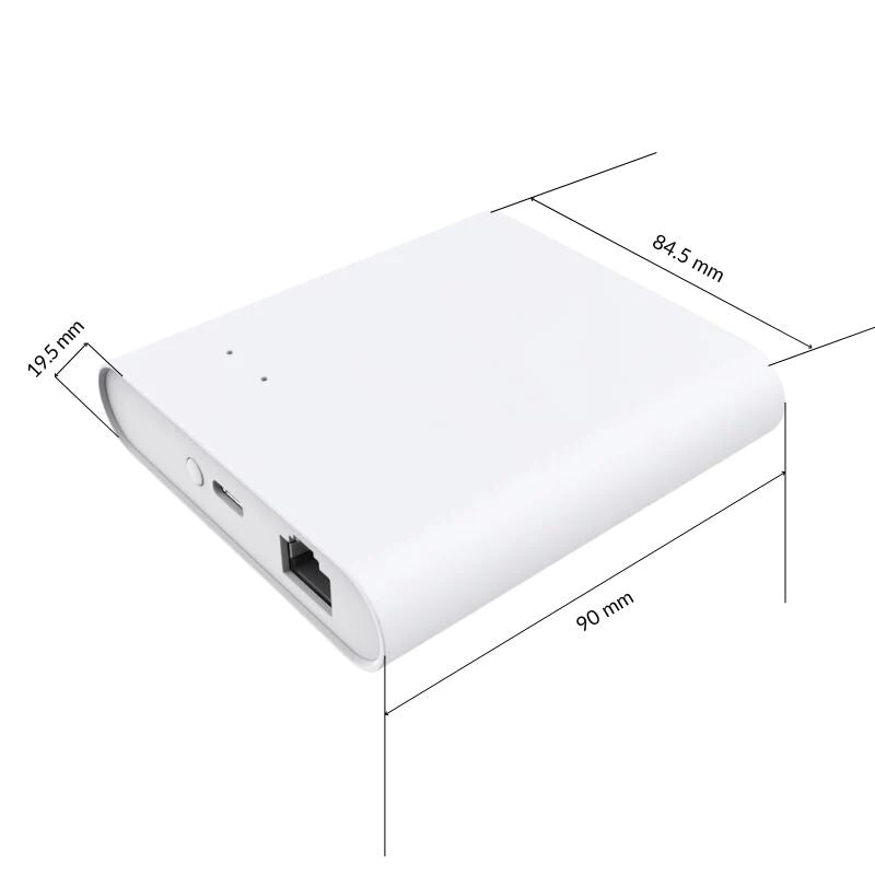 Passerelle Zigbee Filaire avec Câble Ethernet - Silamp France