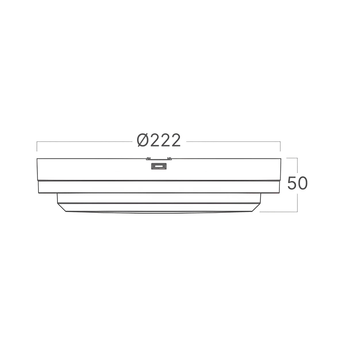 Plafonnier LED 18W IP54 CCT avec Kit de Secours - Silamp France