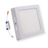 Plafonnier LED Carré 24W BLANC CCT - 3000K/4000K/6500K