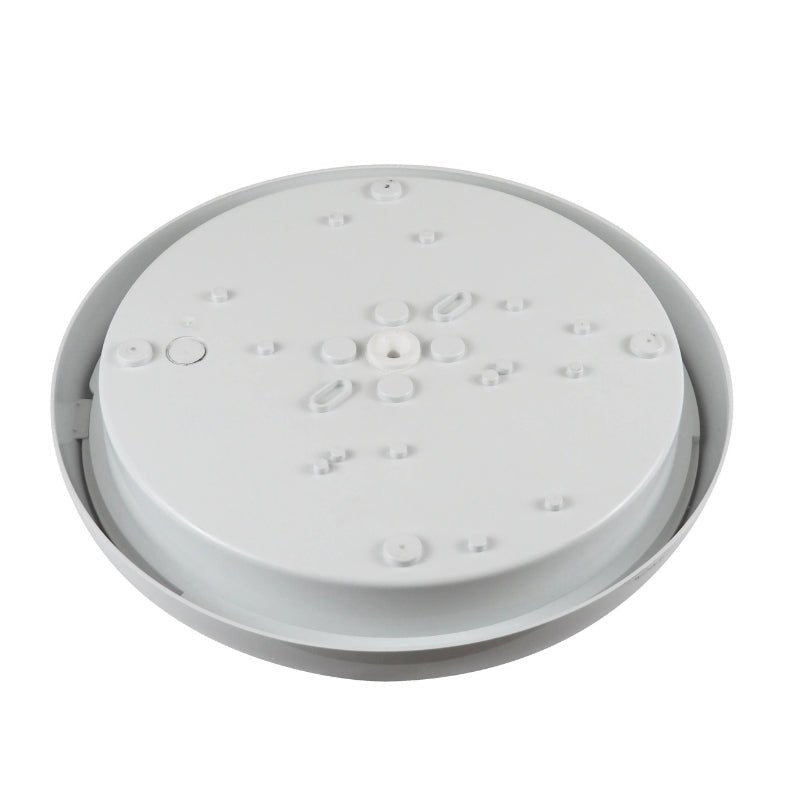 Plafonnier LED Rond 12/16W 100lm/W IP65 IK08 Blanc avec Module de Secours 3h + AT - Silamp France