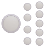 Plafonnier LED Rond 24W 220V CCT - 3000K/4000K/6000K ( Pack de 10 )