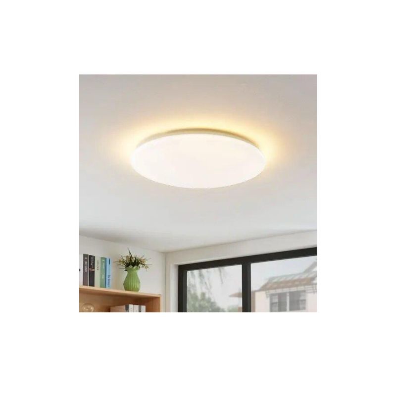 Plafonnier LED Rond à Température Variable 30W avec Télécommande - 3000K/4000K/6500K