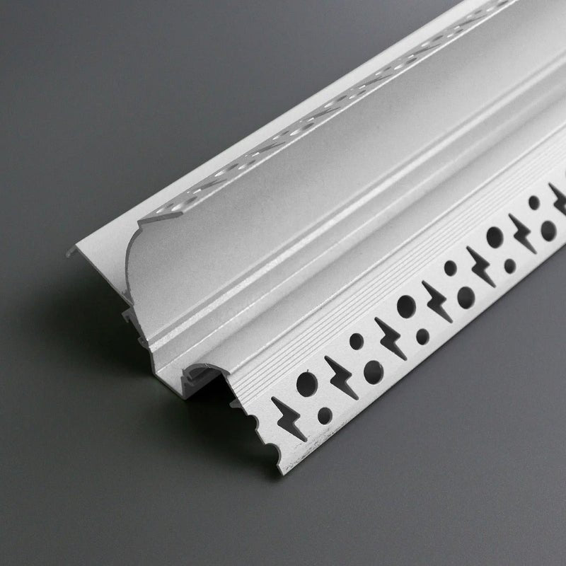 Profilé Aluminium Blanc 2m pour Ruban LED simple pour Faux - Plafond - Silamp France