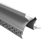 Profilé Aluminium Blanc 2m pour Ruban LED simple pour Faux-Plafond