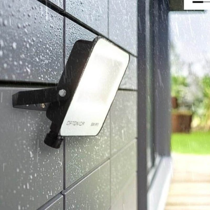 Projecteur avec Détecteur 50W IP65 CCT Noir/Bleu - 3000K/4000K/6000K - Silamp France