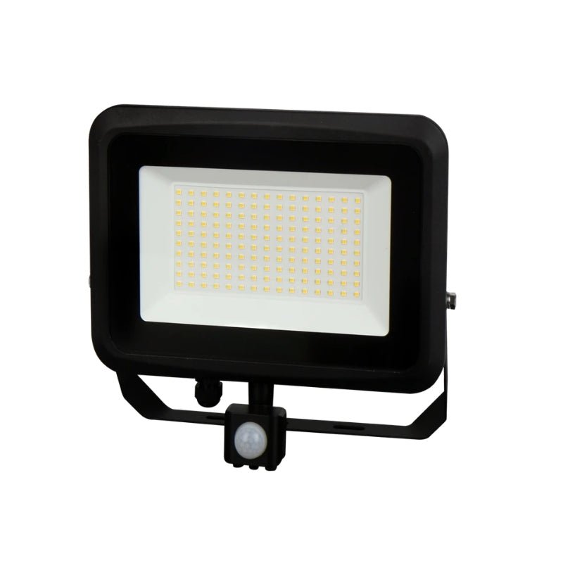 Projecteur LED 100W 120° IP65 avec Détecteur de Mouvement - Silamp France