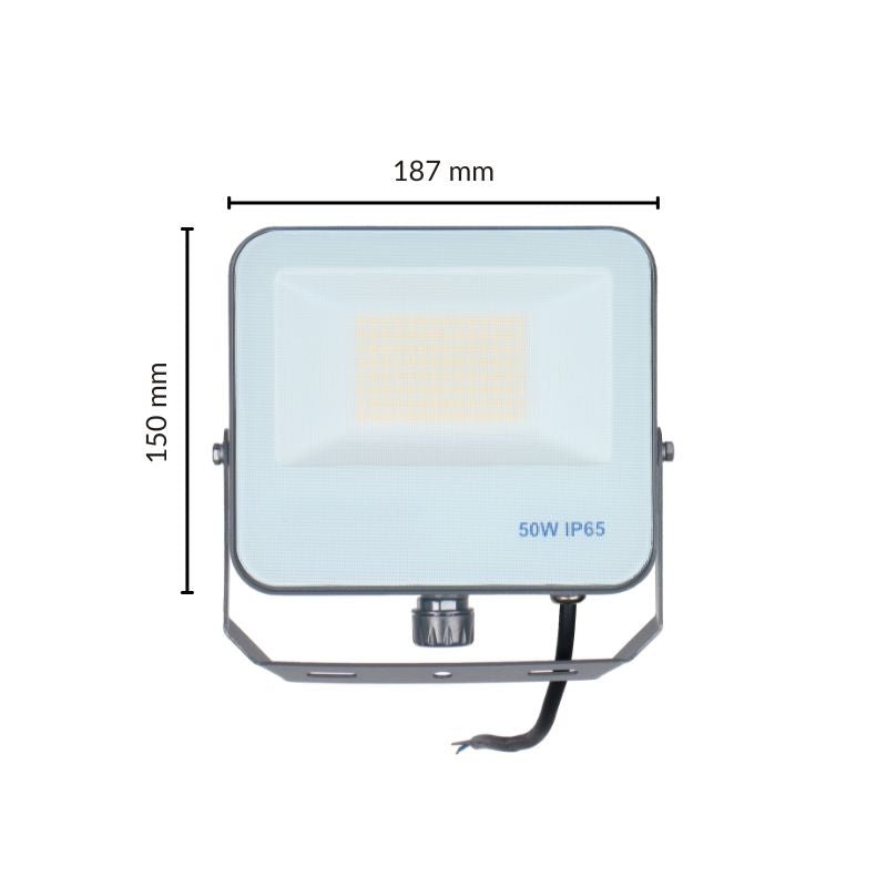 Projecteur LED 50W IP65 CCT - 3000K/4000K/6000K - Silamp France