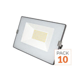 Projecteur LED Extérieur 50W IP65 No Flicker - BLEU GRIS - Pack de 10