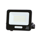 Projecteur LED SMD 30W IP65 2700lm Noir - Câble 15cm