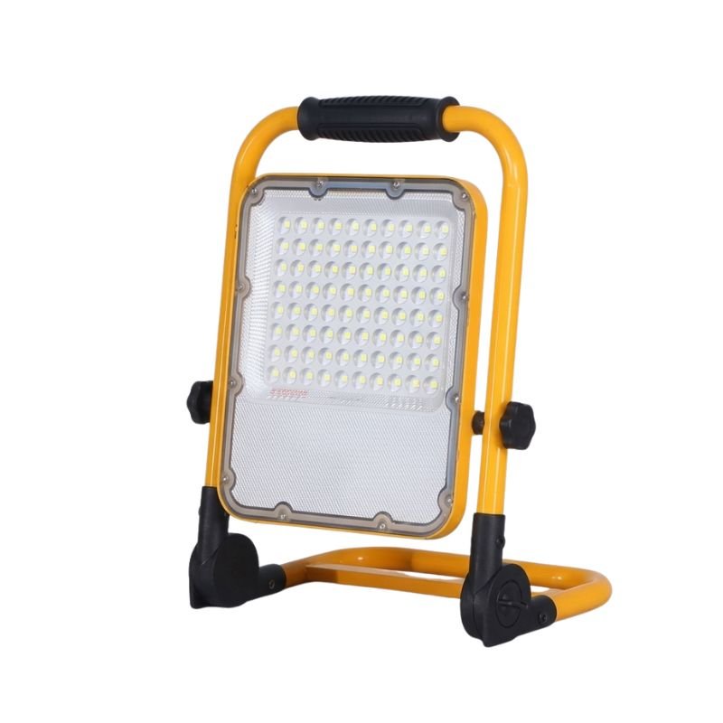 Projecteur LED SMD Rechargeable 30W IP65 JAUNE - Silamp France