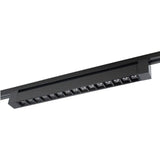Projecteur Linéaire sur Rail Monophasé 30W 46cm Noir