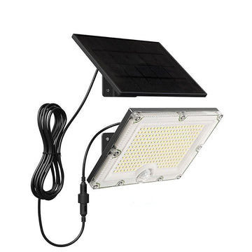 Projecteur Solaire 10W IP65 avec Détecteur de Mouvement PIR