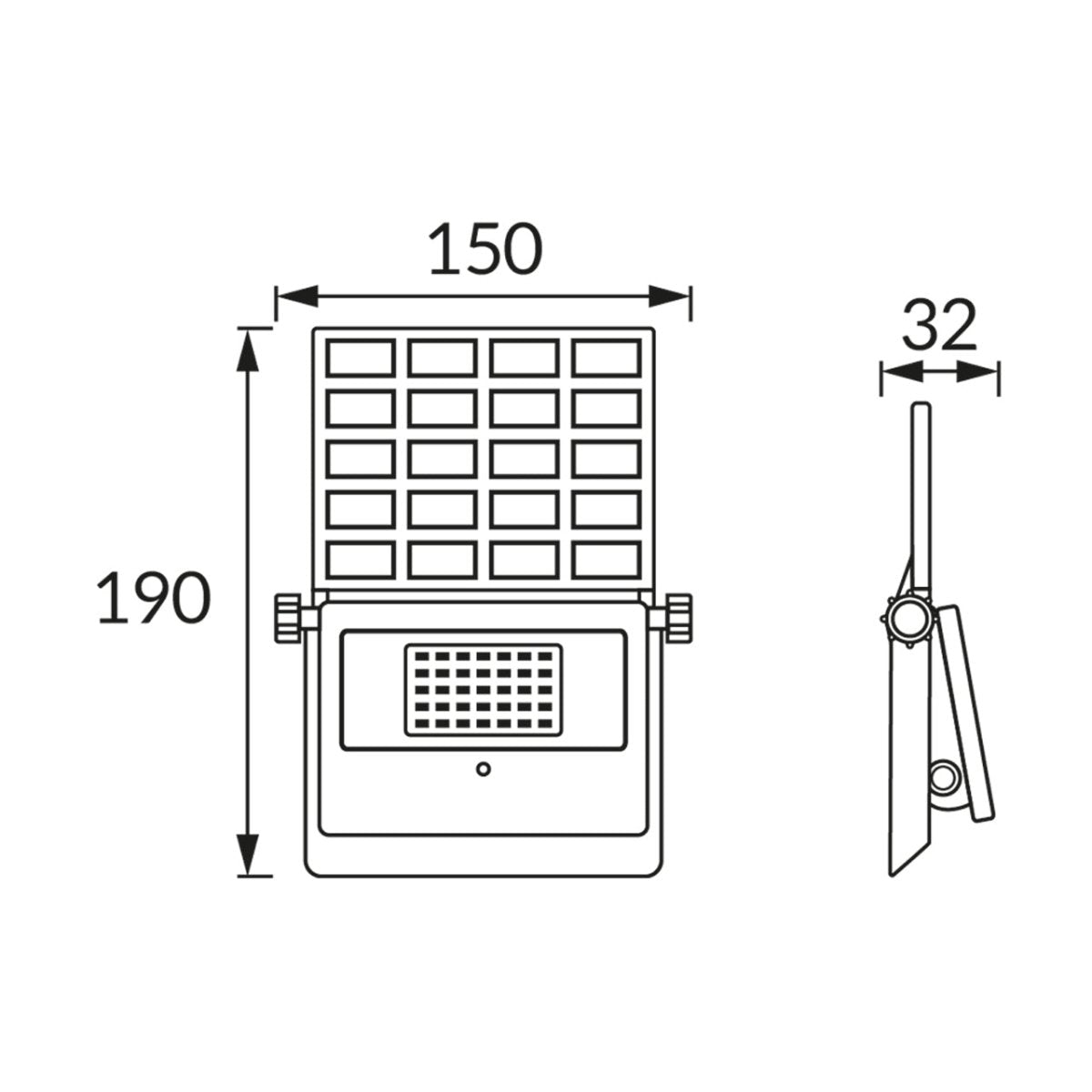 Projecteur Solaire LED 10W avec détecteur de mouvement - Silamp France