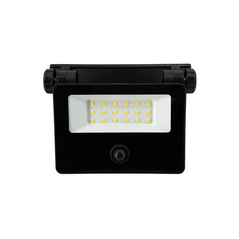 Projecteur Solaire LED 3W 300lm PIR IP65 Noir - Silamp France