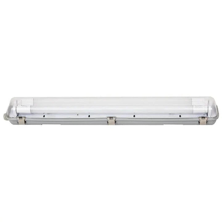 Réglette étanche 120 cm double pour Tube LED T8 IP65 1 côté (Boitier vide) (Pack de 6) - Silamp France