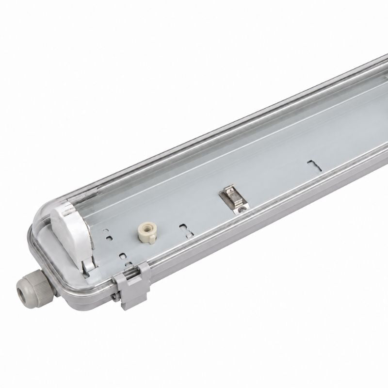Réglette étanche 150 cm pour 1 Tube LED T8 IP65 (Boitier vide) - Silamp France