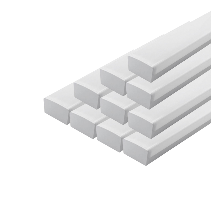 Réglette LED 120cm Blanche 48W IP20 CCT - 3000K/4000K/6000K ( Pack de 10 )