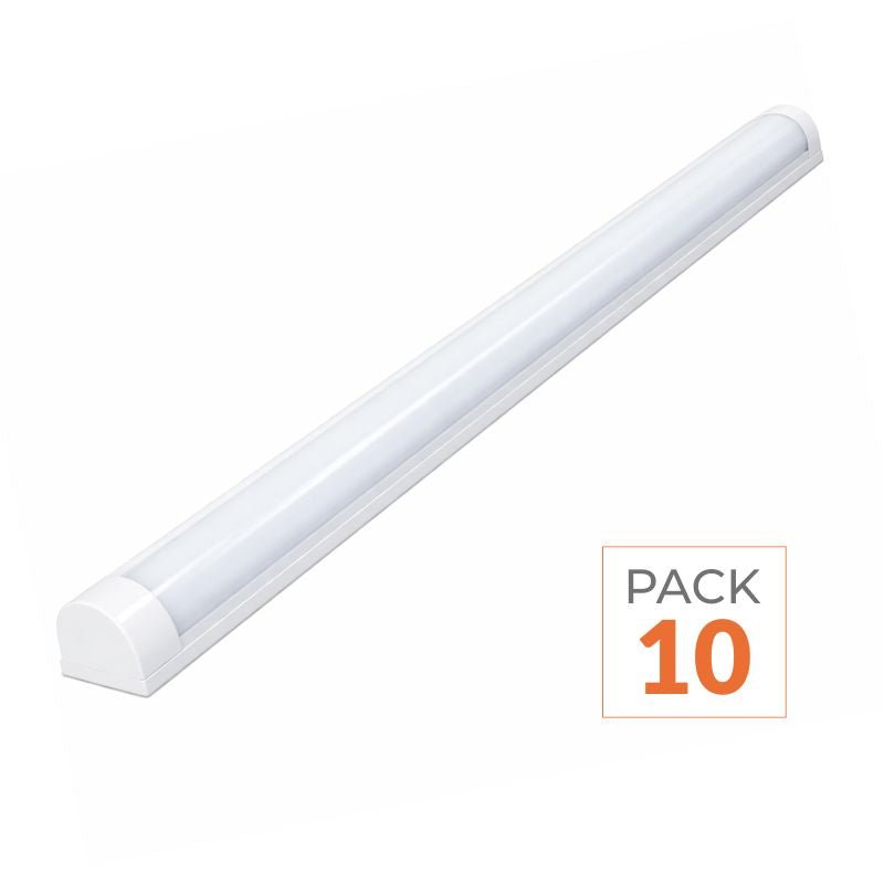 Réglette LED 60cm 24W (Pack de 10) - Silamp France
