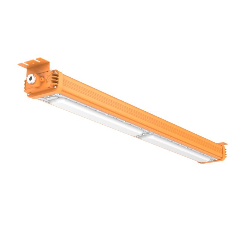 Réglette LED ATEX 100W 125 lm/W Zone 2 & Zone 22 - Silamp France
