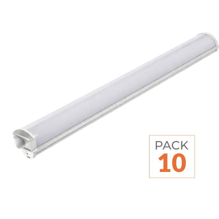 Pack de  10 - Réglette LED étanche 120cm 36W IP65