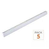 Réglette Suspendue LED 120cm 35W Blanc (Lot de 5)