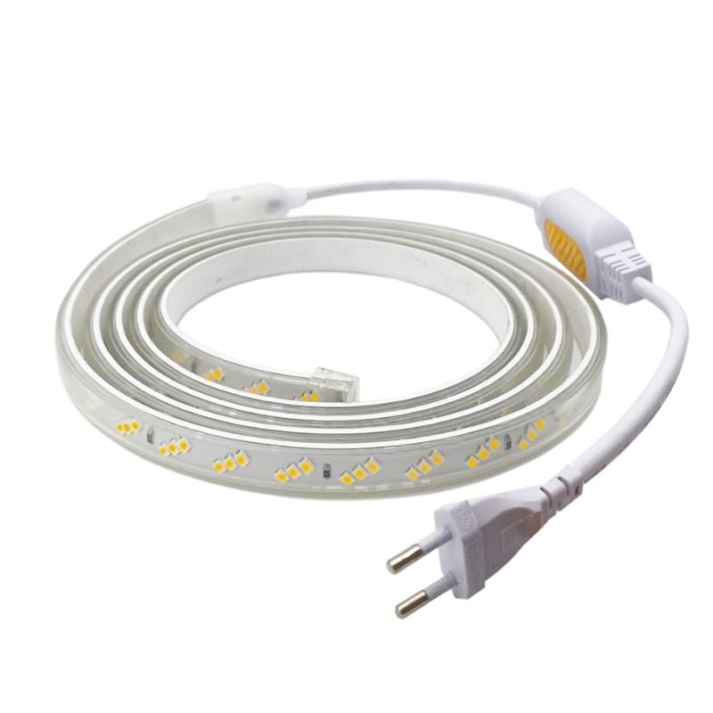 Ruban LED 220V Recoupable IP65 2835 180LED/m Triple Rangée (vendu sur mesure au mètre) - Silamp France