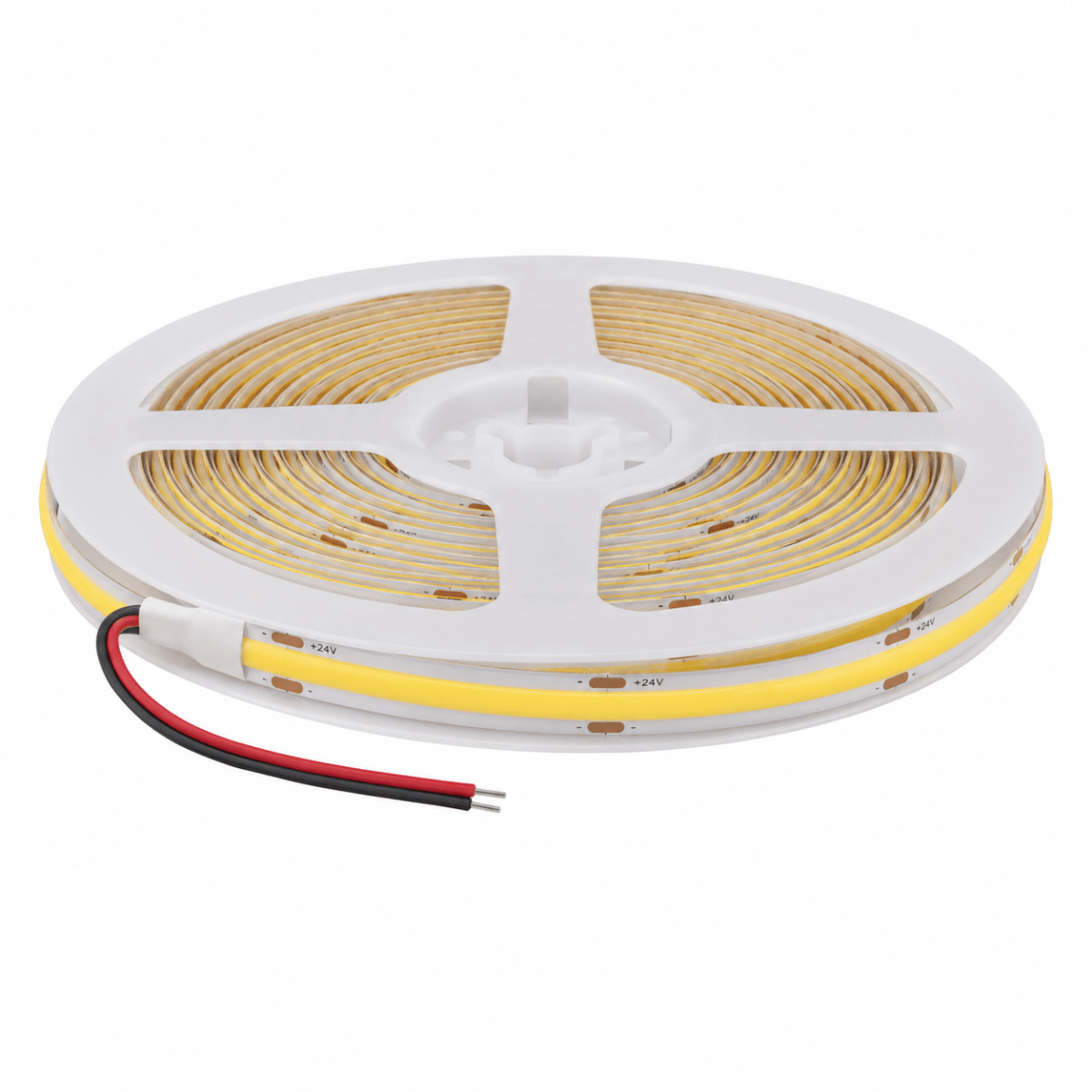 Ruban LED COB 10m 24V IP20 320LED/m 8.7W/M CRI90 - Silamp France