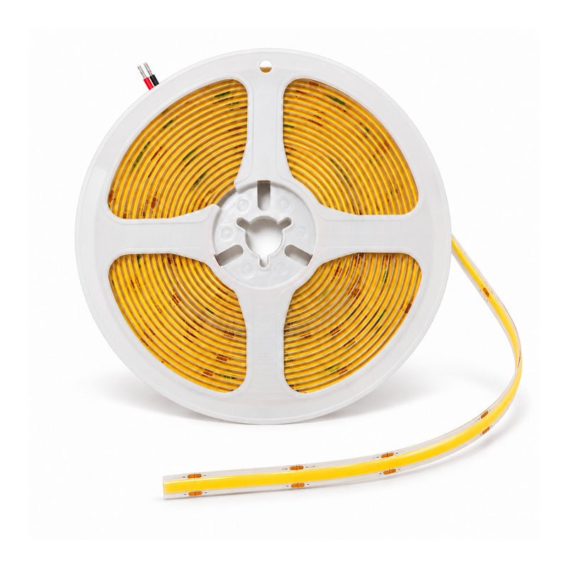 Ruban LED COB 5M 24V IP65 480LED/m 10W/m CRI90 - Silamp France