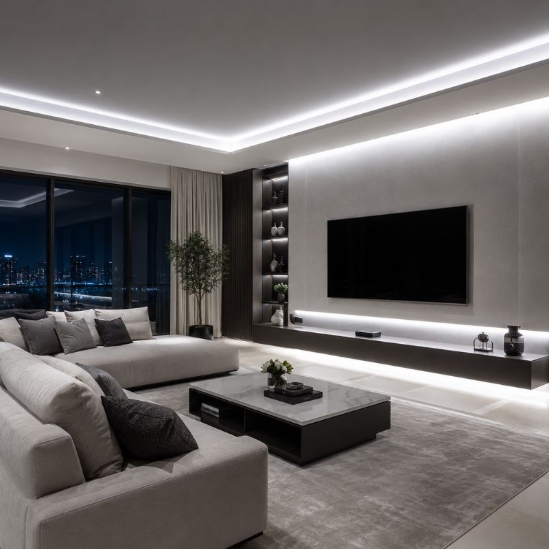 Ruban LED COB AC 296 LED/m 220V 10W/m IP65 50M - Silamp France