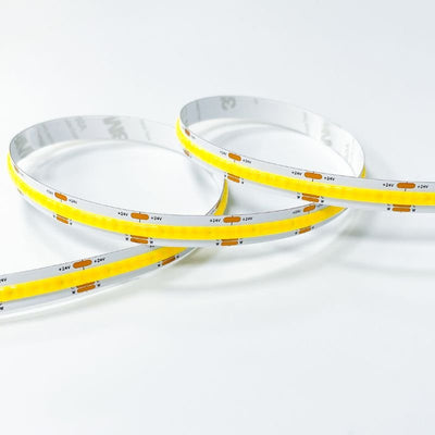 Ruban LED COB CCT 5M 24V IP20 608LED/m 16W/m 10mm - 2700K/4000K/6000K