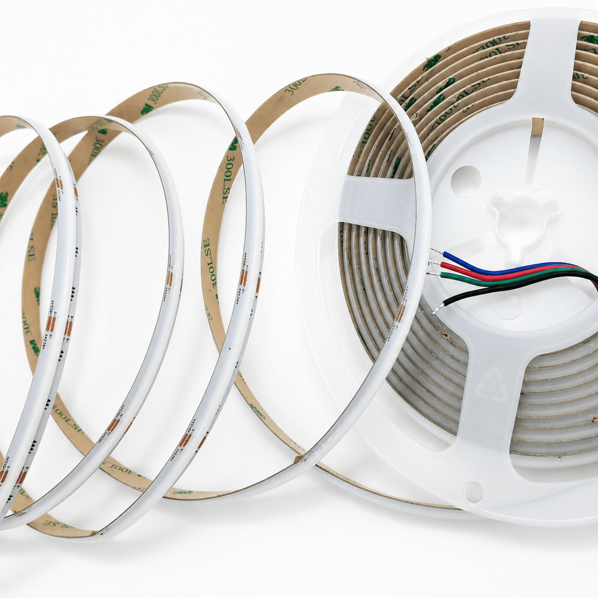 Ruban LED COB RGB 24V 14W/m IP20 576LED/m - Silamp France