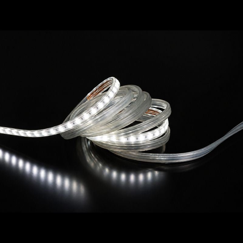 Ruban LED Tunnel 2835 220V AC 9W/m IP65 120 LED/m 50M - Raccordable 250M - Silamp France